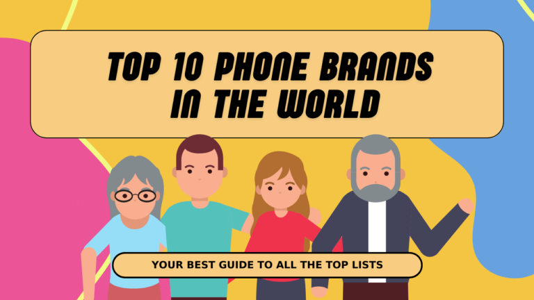 Top 10 Phone Brands in the World in 2023